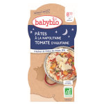 Babybio repas soir bol pâtes napolitaine + 8m bio 2 x 200g Babybio repas soir bol pâtes napolitaine + 8m bio 2 x 200g