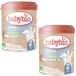 Babybio caprea 2 - formule au lait de chèvre - lot de 2 x 800g Babybio caprea 2 - formule au lait de chèvre - lot de 2 x 800g