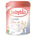Babybio lait caprea lait de chèvre 1er Âge bio 800g Babybio lait caprea lait de chèvre 1er Âge bio 800g