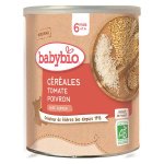 Babybio céréales pot tomate poivron quinoa + 6m bio 220g Babybio céréales pot tomate poivron quinoa + 6m bio 220g
