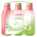 Babybio lait croissance lait de vache 3me ge bio lot de 6 x 1l