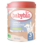 Babybio lait caprea lait de chèvre 3ème Âge bio 800g Babybio lait caprea lait de chèvre 3ème Âge bio 800g
