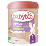 Babybio lait infantile optima 1er ge bio 800g
