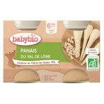 Babybio lgumes pot panais + 4m bio 2 x 130g