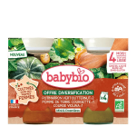Babybio multipack pots l�gumes de nos fermes 4 x130g
