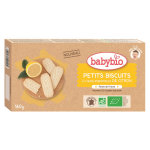 Babybio biscuits  l'huile essentielle de citron + 12m bio 160g