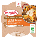 Babybio repas midi assiette patate douce ch�taigne pintade + 12m bio 230g
