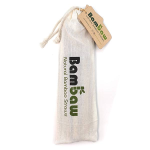 Bambaw maison & cuisine mixte pailles en bambou 6 x 14cm + 6 x 22cm