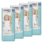 Bambo nature couche taille 5 12 - 18kg tall pack 44 unités lot de 4 Bambo nature couche taille 5 12 - 18kg tall pack 44 unités lot de 4