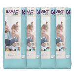 Bambo nature couche taille 6 16 + kg tall pack 40 unités - lot de 4 Bambo nature couche taille 6 16 + kg tall pack 40 unités - lot de 4