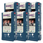 Bambo nature dreamy culottes de nuit 35 - 50 kg unisex - lot de 6