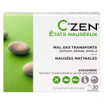 Bausch & lomb c'zen etats nauseux 30 comprims