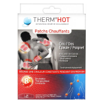 Bausch & lomb thermhot patch chauffant cou dos paule et poignet lot de 2