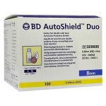 Bd autoshield duo aiguille de sécurité - 30g - 8mm - boîte de 100 Bd autoshield duo aiguille de sécurité - 30g - 8mm - boîte de 100