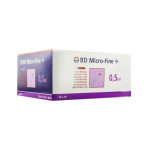 Bd micro - fine seringue insuline 0, 5ml 8x0, 30mm 100 unités Bd micro - fine seringue insuline 0, 5ml 8x0, 30mm 100 unités