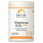 Be - life vitamines k2 + d3 1000 30 glules