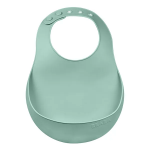 B�aba bavoir silicone vert sauge