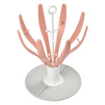 Béaba biberonnerie egouttoir fleur pliable rose Béaba biberonnerie egouttoir fleur pliable rose