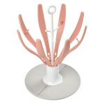 Béaba biberonnerie egouttoir fleur pliable rose Béaba biberonnerie egouttoir fleur pliable rose