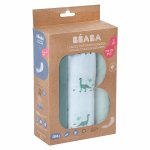 Béaba maison lange en coton jurassique 3 unités Béaba maison lange en coton jurassique 3 unités