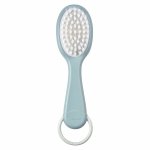 Baba maison peigne et brosse vert bleu