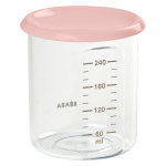 Baba portion maxi pot de conservation en tritan rose 240ml