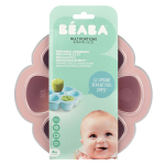 B�aba portion multiportions moule en silicone rose 6 x 150ml