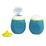 B�aba portion set babysqueez' 2 en 1 et squeez'portion bleu 180ml