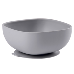 B�aba repas bol ventouse silicone gris