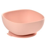 Béaba repas bol ventouse silicone rose Béaba repas bol ventouse silicone rose