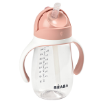 Béaba repas tasse avec paille old pink 300ml Béaba repas tasse avec paille old pink 300ml