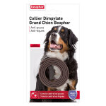 Beaphar antiparasitaires collier dimpylate grand chien anti - puces et tiques marron