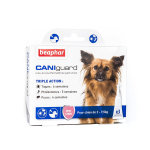 Beaphar caniguard line - on puces tiques et phlbotomes chien (2 - 7, 5 kg) 2ml x 3 pipettes