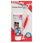 Beaphar combi - pack dentifrice et brosse chiens chats Beaphar combi - pack dentifrice et brosse chiens chats