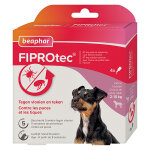 Beaphar fiprotec solution antiparasitaire spot - on chien petite race 4 units x 0, 67ml