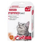 Beaphar fiprotec solution spot - on chats 6 pipettes x 0, 5ml
