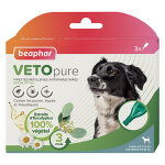 Beaphar vetopure pipette r�pulsive antiparasitaire chien moyenne race 3 unit�s