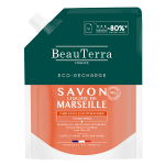 Beauterra savon liquide de marseille parfum fleur d'oranger eco - recharge 900ml Beauterra savon liquide de marseille parfum fleur d'oranger eco - recharge 900ml