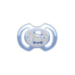 Bbisol sucette nuit reversible silicone bleu mouton - 6m