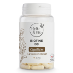 Belle & bio cheveux & ongles biotine b8 cure 2 mois 120 glules
