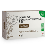 Belle & bio cheveux & ongles complexe densifiant cheveux bio cure 1 mois 60 gélules Belle & bio cheveux & ongles complexe densifiant cheveux bio cure 1 mois 60 gélules