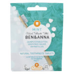 Ben & anna dentifrice solide menthe avec fluor 100 pastilles