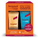 Bergasol sublim coffret huile solaire satine spf6 125ml + lait aprs - soleil 100ml offert