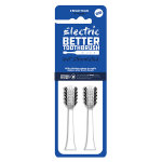 Better toothbrush tête de rechange premium blanche lot de 2 Better toothbrush tête de rechange premium blanche lot de 2