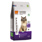 Bf petfood croquettes sensitive pour chat 1, 5kg