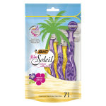 Bic miss soleil colour collection rasoirs jetables 3 lames 7 unités Bic miss soleil colour collection rasoirs jetables 3 lames 7 unités