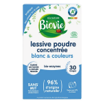 Biiovie lessive poudre concentr�e blanc & couleur 750g