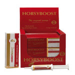 Bimeda horsyboost aliment complmentaire energie et vitamines poulain gel oral seringue de 20ml