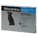 Biocanina fiprodog 268mg grand chien de 20  40kg 3 pipettes