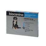 Biocanina fiprodog 402mg tr�s grand chien de 40 � 60kg 3 pipettes